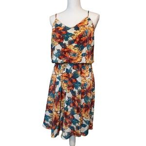 NWOT Papermoon Floral Blouson Dress